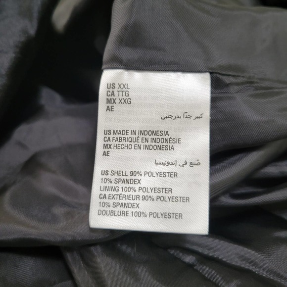 INC International Concepts Women's Metallic Jacquard Blazer Black Size Small